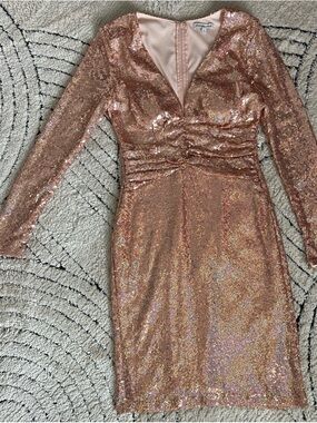 rose gold dress charlotte russe | Dresses | Sequin Tight Ball gown